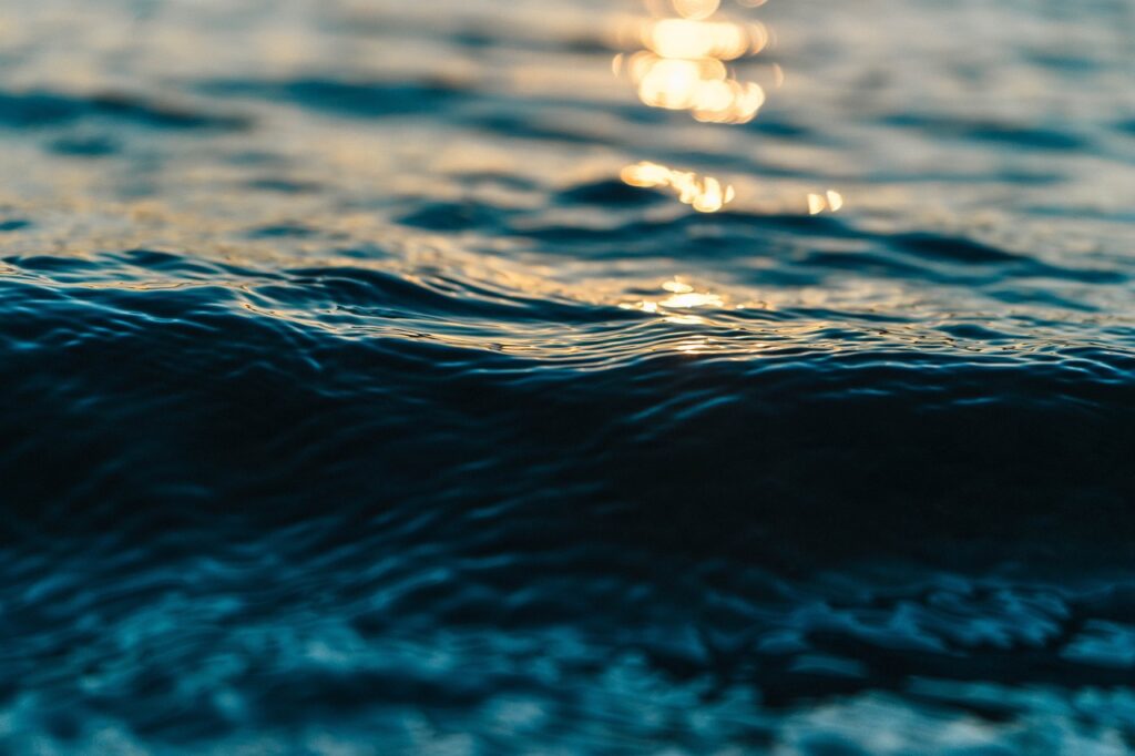 water, waves, sea, ripples, blue, sunset, ocean, seascape, nature, sea water, salt water, blue sea, blue ocean, blue water