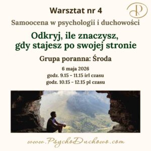 Odkryj Swoją Wartość - Warsztat 4 - Środa