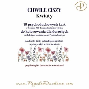 Chwile ciszy: Kwiaty. Karty do kolorowania dla dorosłych