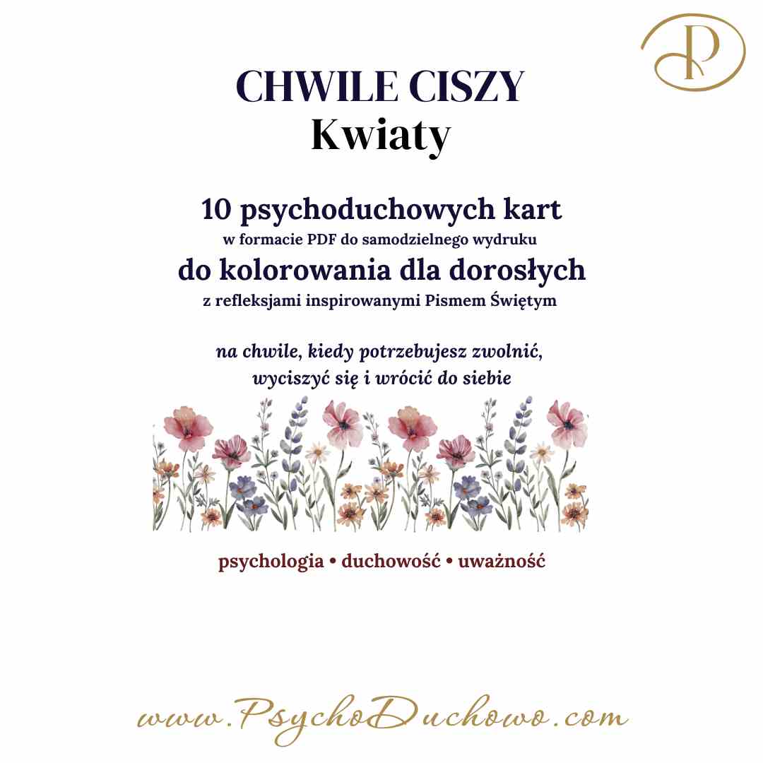 Chwile ciszy: Kwiaty. Karty do kolorowania dla dorosłych